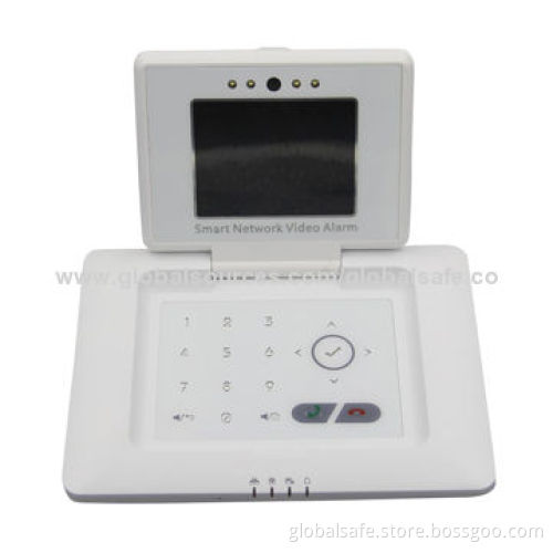 2014 Hottest business alarm systems with contact ID protocol & 1 way relay output and touch keypad